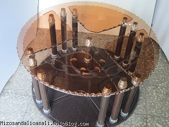 میز جلومبلی پنج تکه